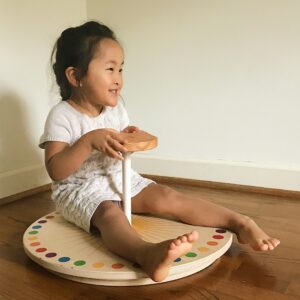 Spinny Thingy - Wooden Sit and Spin